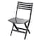 Cosmoplast Folding Chair Grey 40x35x78cm