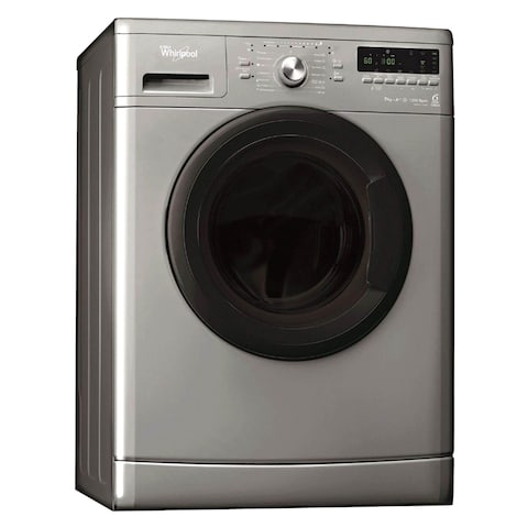 Whirlpool Front Loading Washing Machine - 7kg- Silver - AWO7100