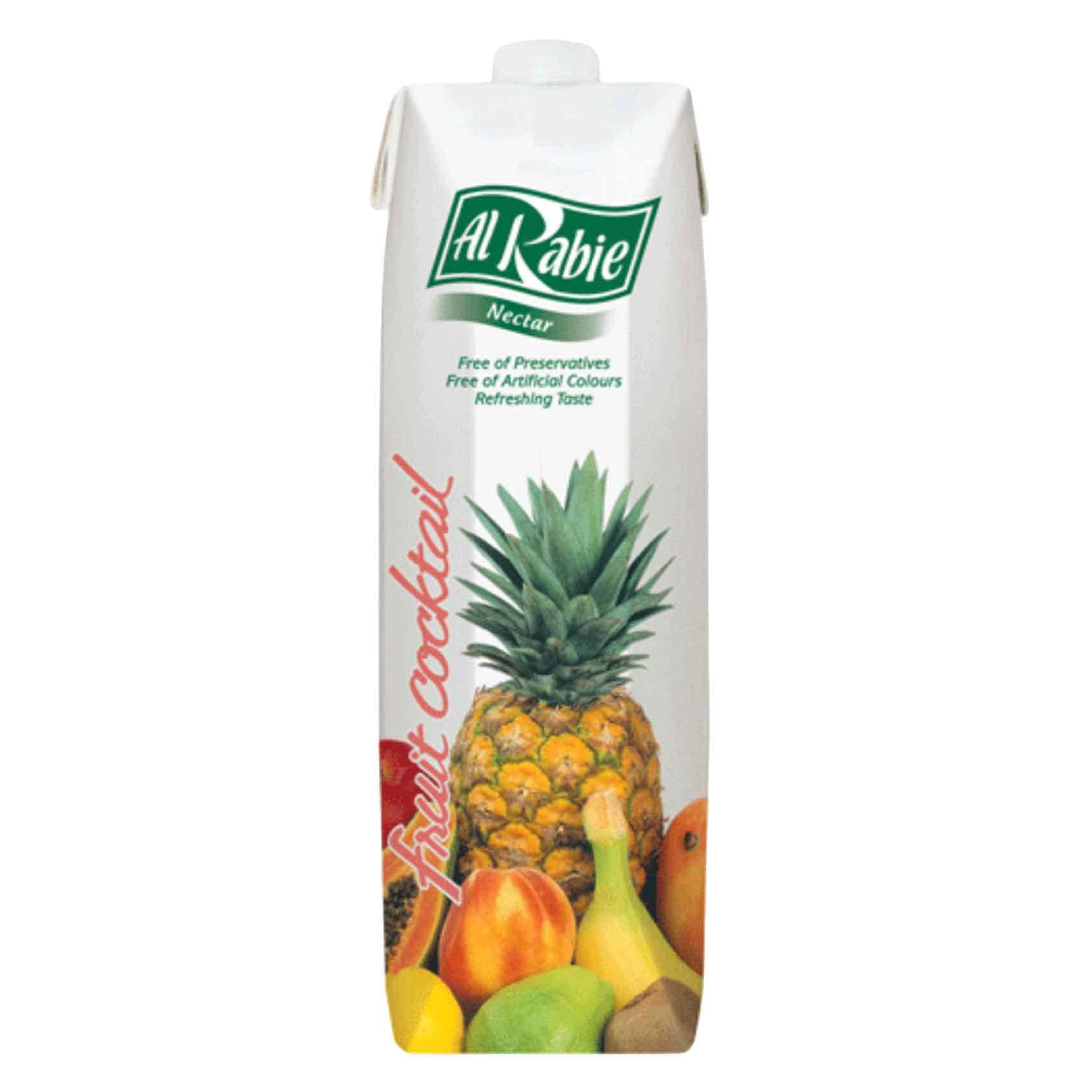 Buy Al Rabie Fruit Cocktail Nectar 1l Online | Carrefour KSA