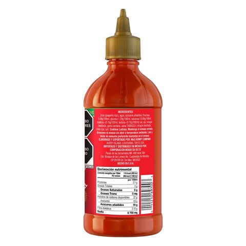 Tabasco Sriracha Chilli Sauce 256ml