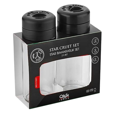 QLUX STAR SPICE SHAKER SET - 2 PCS.