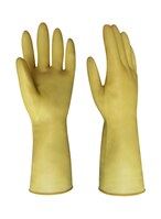 اشتري Generic - Pair Of Household Cleaning Gloves Yellow L في الامارات