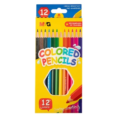 M&amp;G Color Pencil 12 Colors 34365