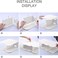 6 Tier Plastic Adjustable Shoe Rack Storage Organizer Shoes Shelf Space Saving Shoes Stand White