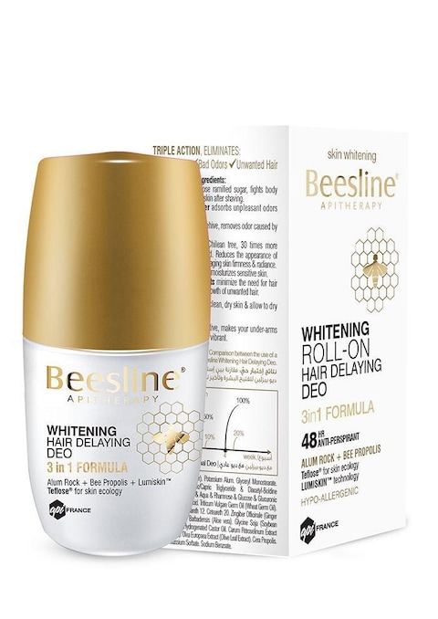 Beesline Whitening Roll On Hair Delaying Deo