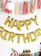 Generic Happy Birthday Letter String Foil Balloon