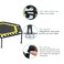 YALLA HomeGym Exercise Trampoline with Adjustable Handrail Bar, Indoor And Outdoor for Adults &amp; Kids