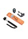 Generic - Monopod Selfie Stick With Mobile Holder Clip Bluetooth Shutter Remote Black