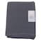 LA Collection 550 GSM Cotton Bath Sheet Dark Grey 100x150cm