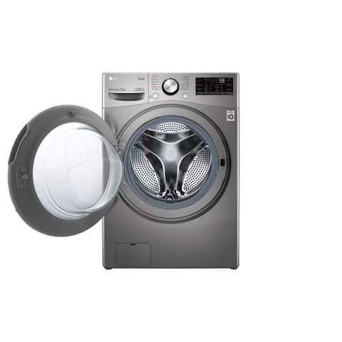 LG F0L9DYP2S | 15 kg Front Load Washer | AI DD� | ThinQ� | TurboWash�