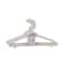 Strong Plastic Hanger 6 Pieces - White