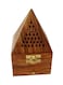 Generic Pyramid Shaped Incense Burner Brown