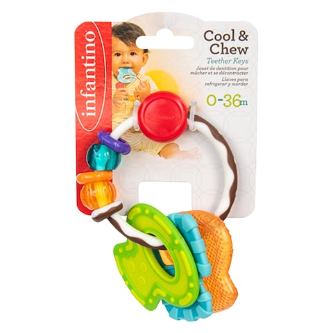 Infantino Cool and Chew Teether Keys 0-36 Months