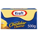 Buy Kraft Cheddar Cheese Block 500g in UAE