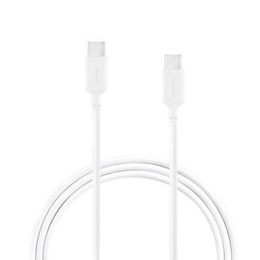 Momax Zero USB-C to USB-C cable supports PD 60W fast charging 1m - White