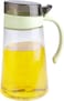 Fitto Oil Dispenser Bottle, 23.6 Oz Multicolor Glass, with Spout and Handle, Creative Seasoning Bottle, Anti-drip, Kitchen Oil Dispenser