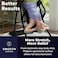 Teeter FitSpine LX9 Inversion Table, Deluxe Easy-to-Reach Ankle Lock, Back Pain Relief Kit, FDA-Registered