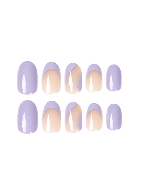 Salon Acrylic Reusable False Nails Set Double Tape and Glue Included
