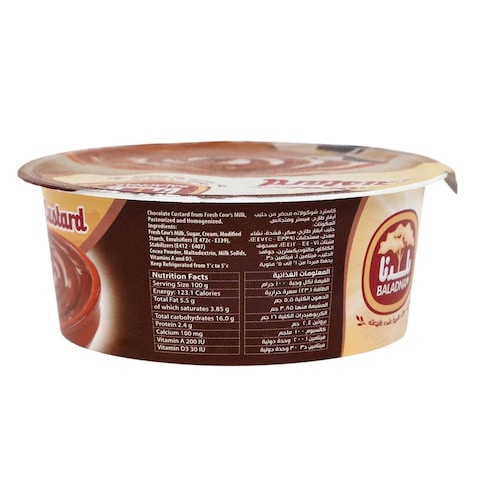 Baladna Custard Chocolate 110g