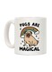 muGGyz Sorry For Not Being Sorry Printed Coffee Mug White
