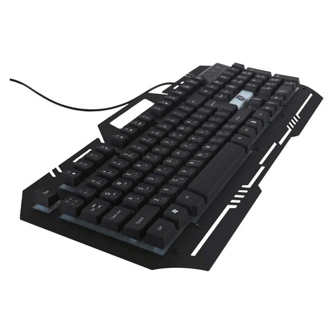زيرو ZR6806 مجموعة كومبو تتكون من كيبورد + ماوس باضاءة ميتاليك