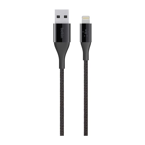 كابل شحن بيلكين F8J207BT04-BLK ميكسيت ديوراتيك من لايتنينج الى يو اس بي A – 120 سم - أسود