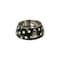 Nutrapet Applique Melamine Round Bowl  BLack & White Polka L:22 * 7.5 cms 700/23.6 ml/oz