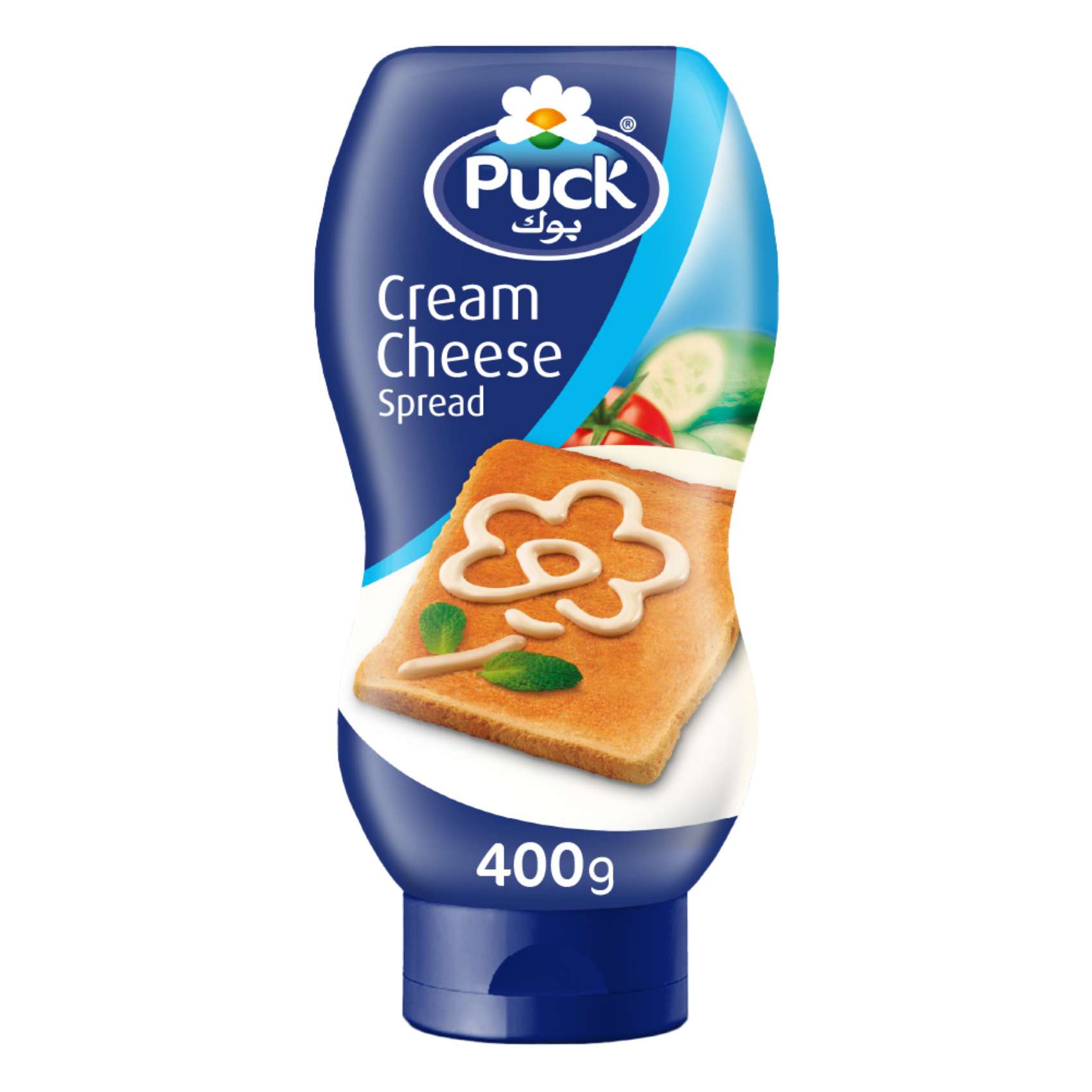 Puck Cream Cheese Squeeze Spread 400g