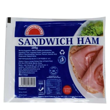 Farmer&#39;s Choice Sandwich Ham 200g