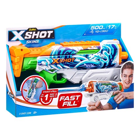 Zuru X-Shot Skins Fast Fill Water Gun Multicolour