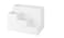 Desk organiser, white18x17 cm