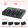 DMK Power 4 Pack NP-F970 (9800mAh) Batteries and 4-Channel Charger Compatible with Sony NP F750, F550, F570 and Sony CCD-SC55, TR516, TR716, TR818, TR910, TR917