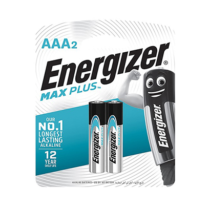 Energizer Battery Maxplus Alkaline AAA Pack Of 2
