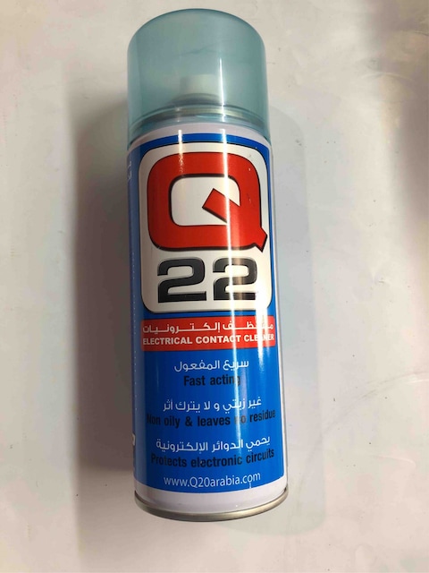 Generic Q Oil Q22 Electrical Contact Cleaner Spray, 400Ml
