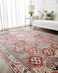 Vince Rosso 230 x 160 cm Carpet Knot Home Designer Rug for Bedroom Living Dining Room Office Soft Non-slip Area Textile Decor