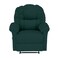 إن هاوس كرسي استرخاء هزاز منجد بالمخمل - أخضر غامق - NZ100