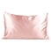Kitsch 100  Satin Pillowcase with Zipper  Softer Than Silk Pillowcase for Hair   Skin  Cooling Pillow case  Satin Pillow Case Cover  Vegan Silk Satin Pillowcase Standard Size Queen  Blush