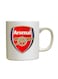 Giftex Arsenal Logo Printed Mug White/Red/Blue 11.5X10.5X10.5cm