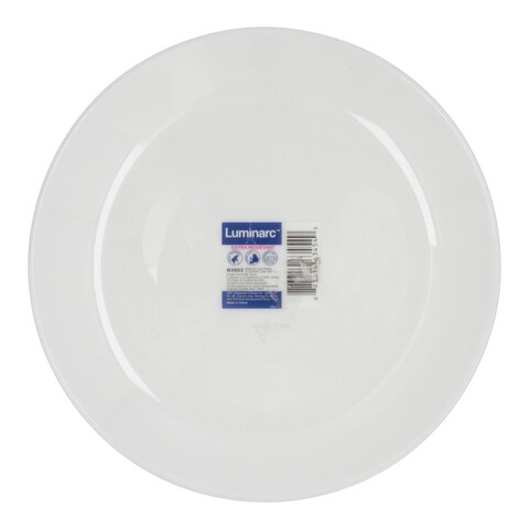 Luminarc Extra Resistant Opal Glass Diwali Flat Plate 19 cm