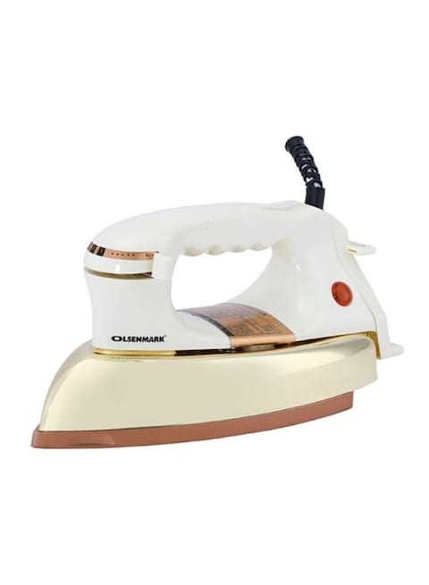 Olsenmark Automatic Dry Iron 1200W Omdi1501 White/Brown/Silver