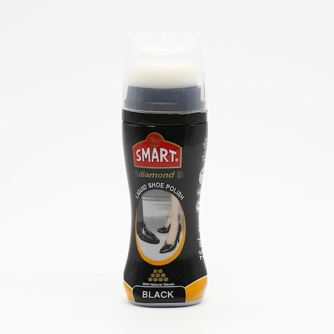 Buy Smart Diamond Liquid Shoe Black 80 ml in Saudi Arabia