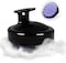 Hair Scalp Massager, Shampoo Brush with Soft Silicone Head Massager (Black)