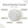 AWAFI MILL Menthol Crystal - Pure and Refreshing Crystals for Aromatherapy (Bottle of 50 gram / 1.7 Oz)