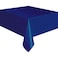 Navy Blue Plastic Table Cover