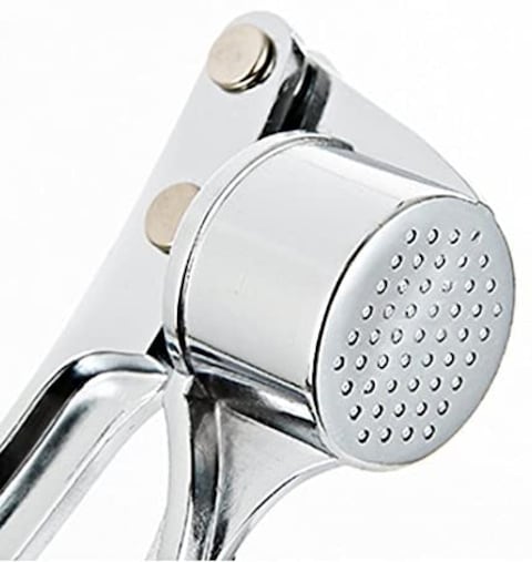 Generic - Stainless Steel Garlic Press Crusher Squeezer Masher Home Kitchen Mincer Tool