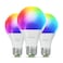 Nanoleaf Essentials - Matter - E27 Smart A60 Bulb - 800LM - White - 2700K-6500K - 220V-240V - 3 Pack