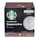 Starbucks Cappuccino Coffee Pods, Box of 6+6, 120g
