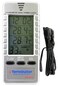 Terminator Brand 4in1 Temperature and Hygrometer Indoor/Outdoor  with Clock