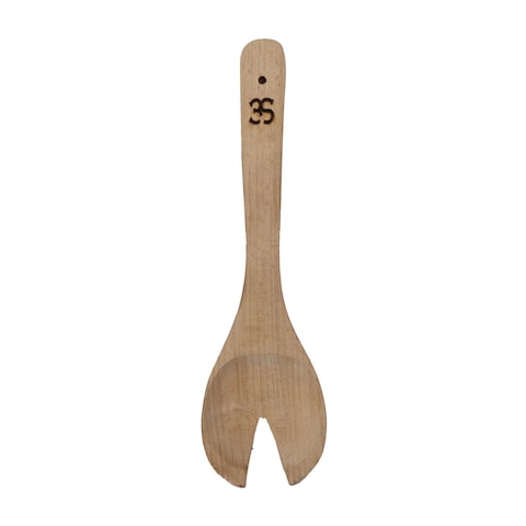 AL QASWAA Wooden Spoons For Serving and Salad