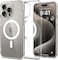 Spigen Ultra Hybrid MagFit designed for iPhone 15 Pro Max case cover compatible with MagSafe (2023) - White